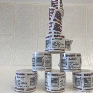1000 forever stamps of 2017 Mail U.S.A. Flag Postage🧨